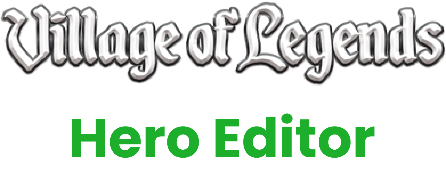 Village of Legends Hero Editor
