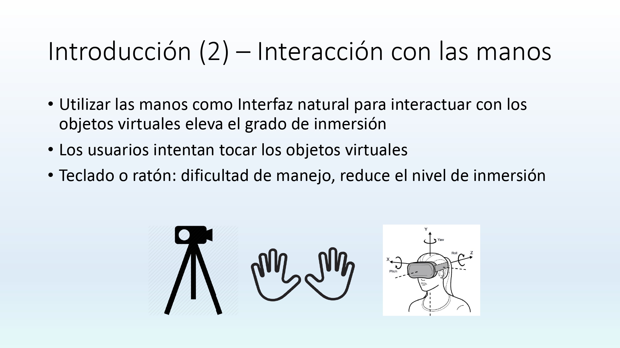 vr app hand tracking