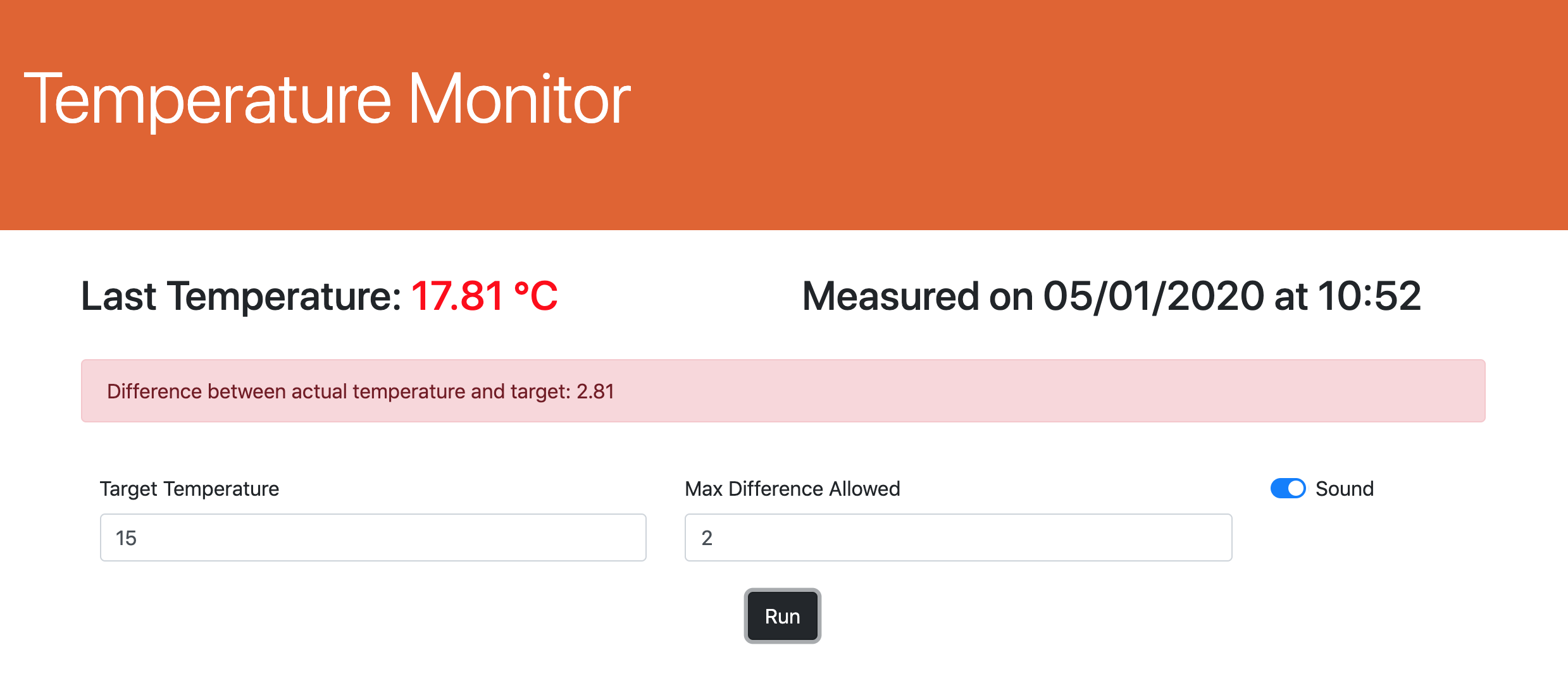 High temperature