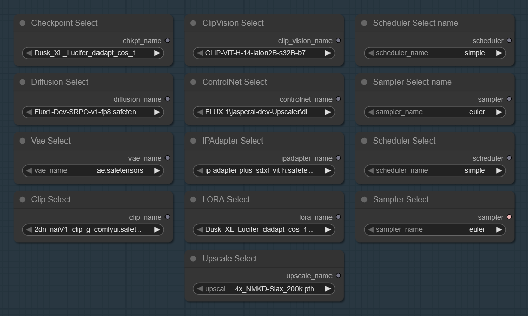 Select Nodes