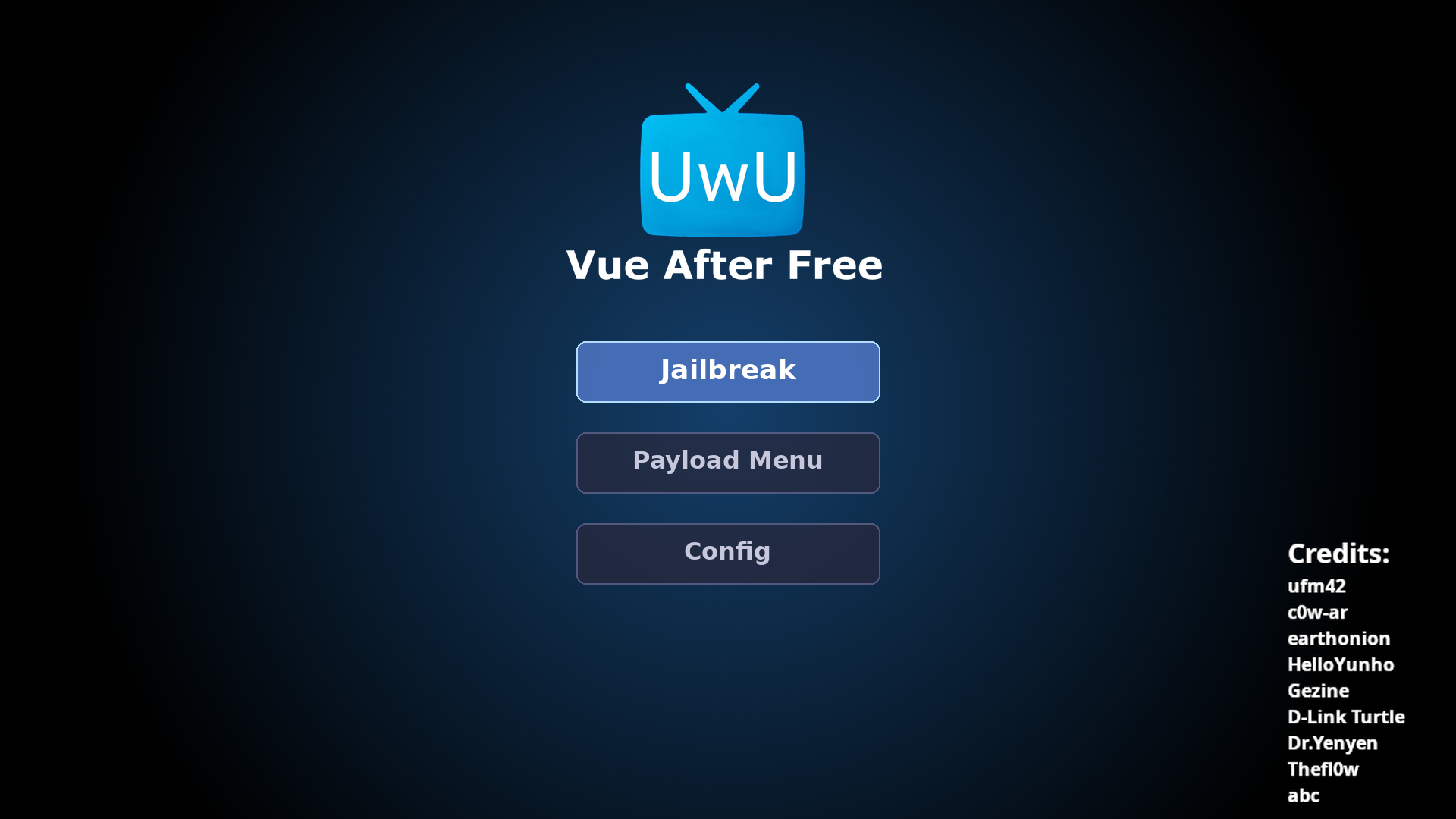 Main Menu