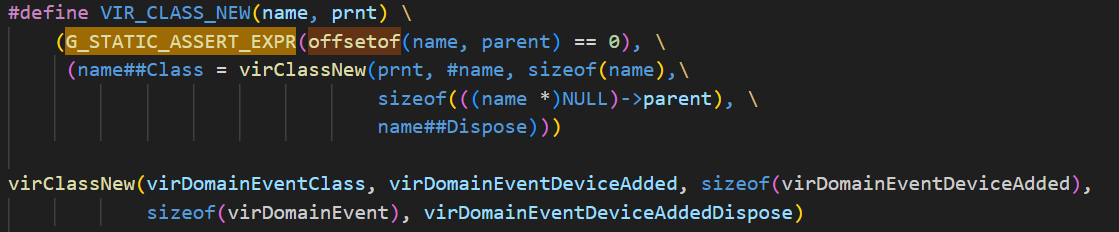 virDomainEventDeviceAddedClass