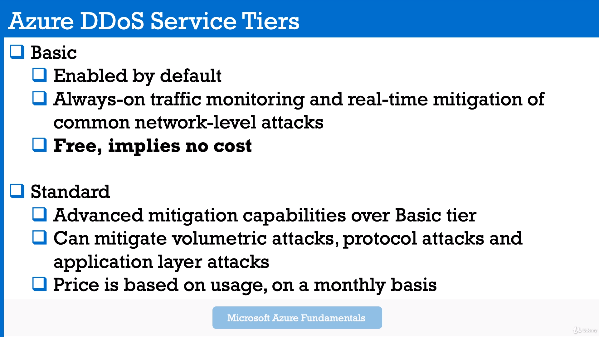 Azure DDos