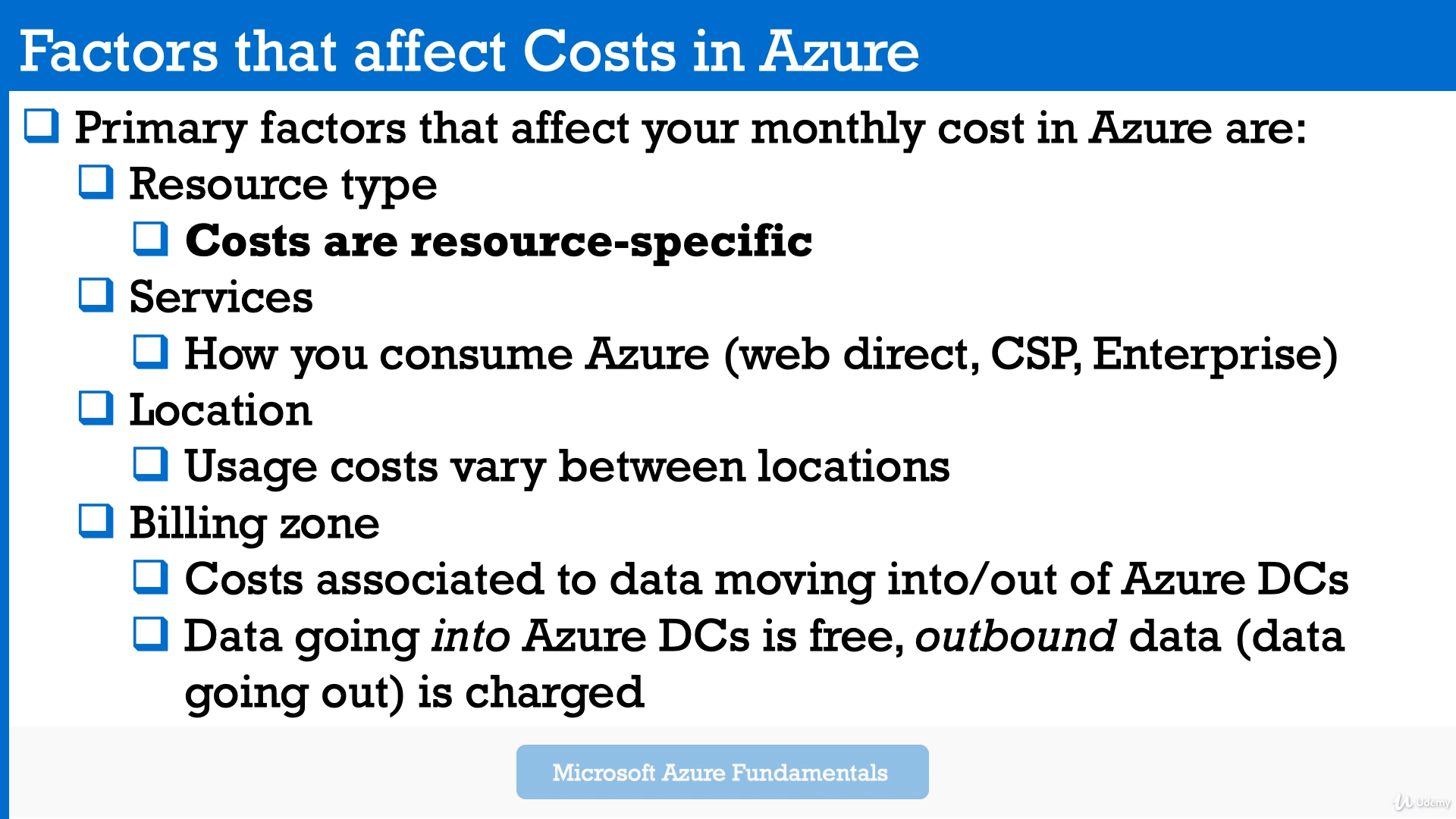 Azure Pricing