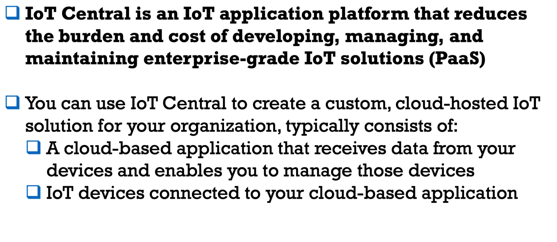 Azure IoT Central