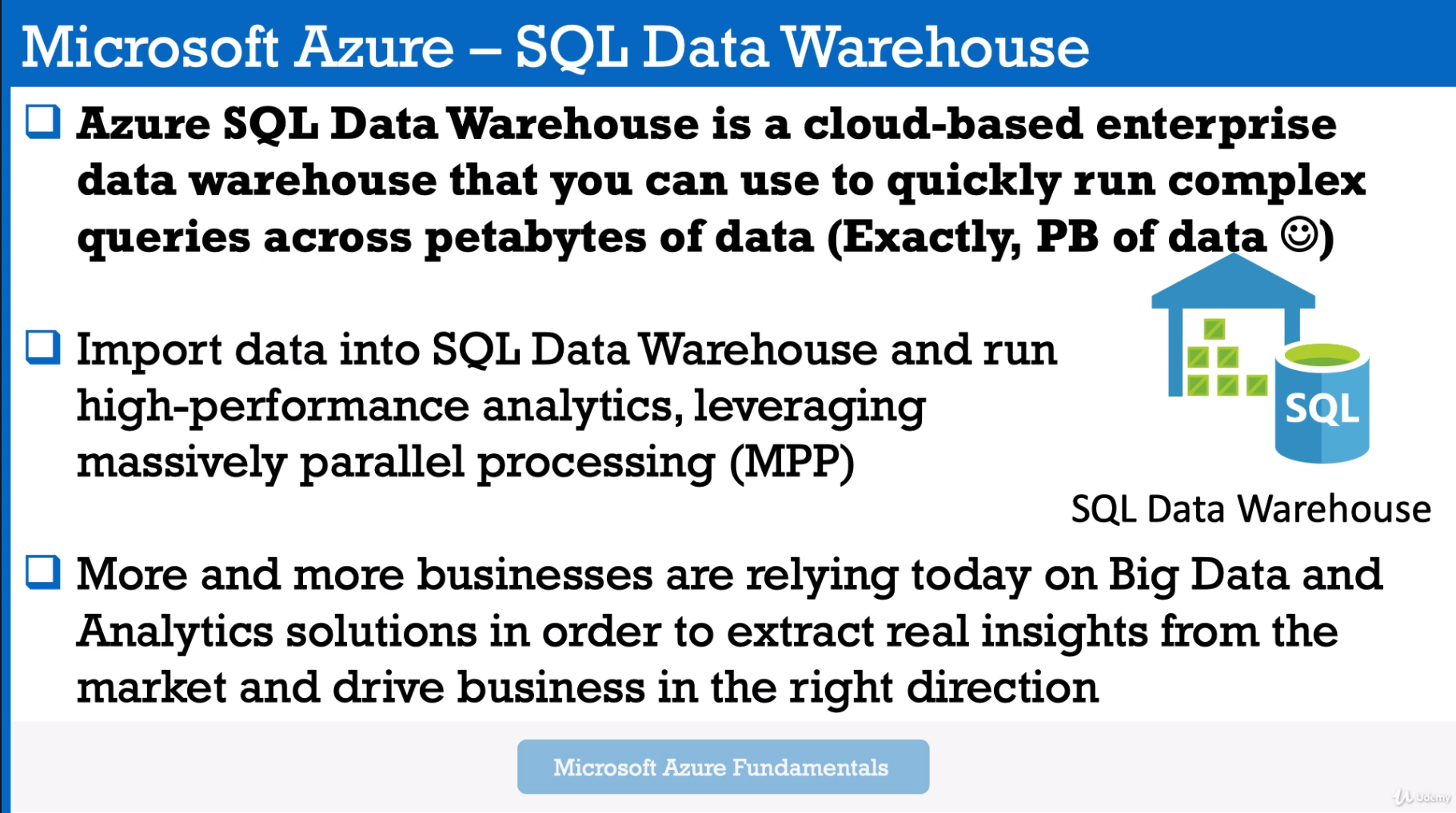 Azure SQL Warehouse