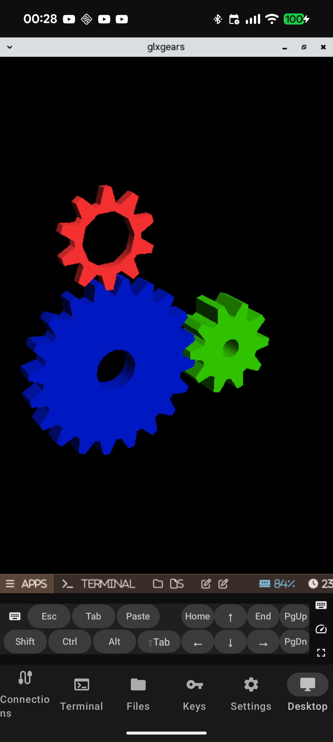 Wayland desktop