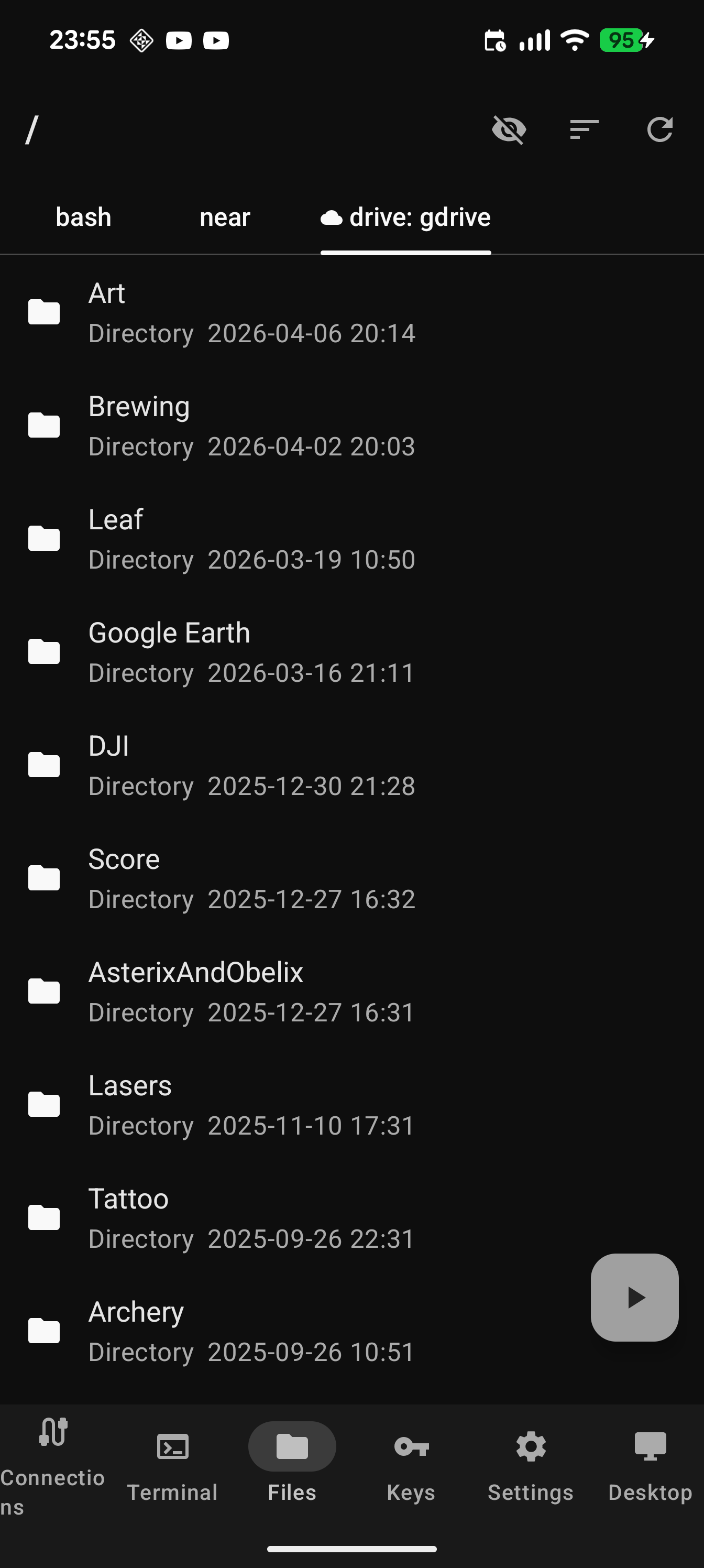 Cloud storage