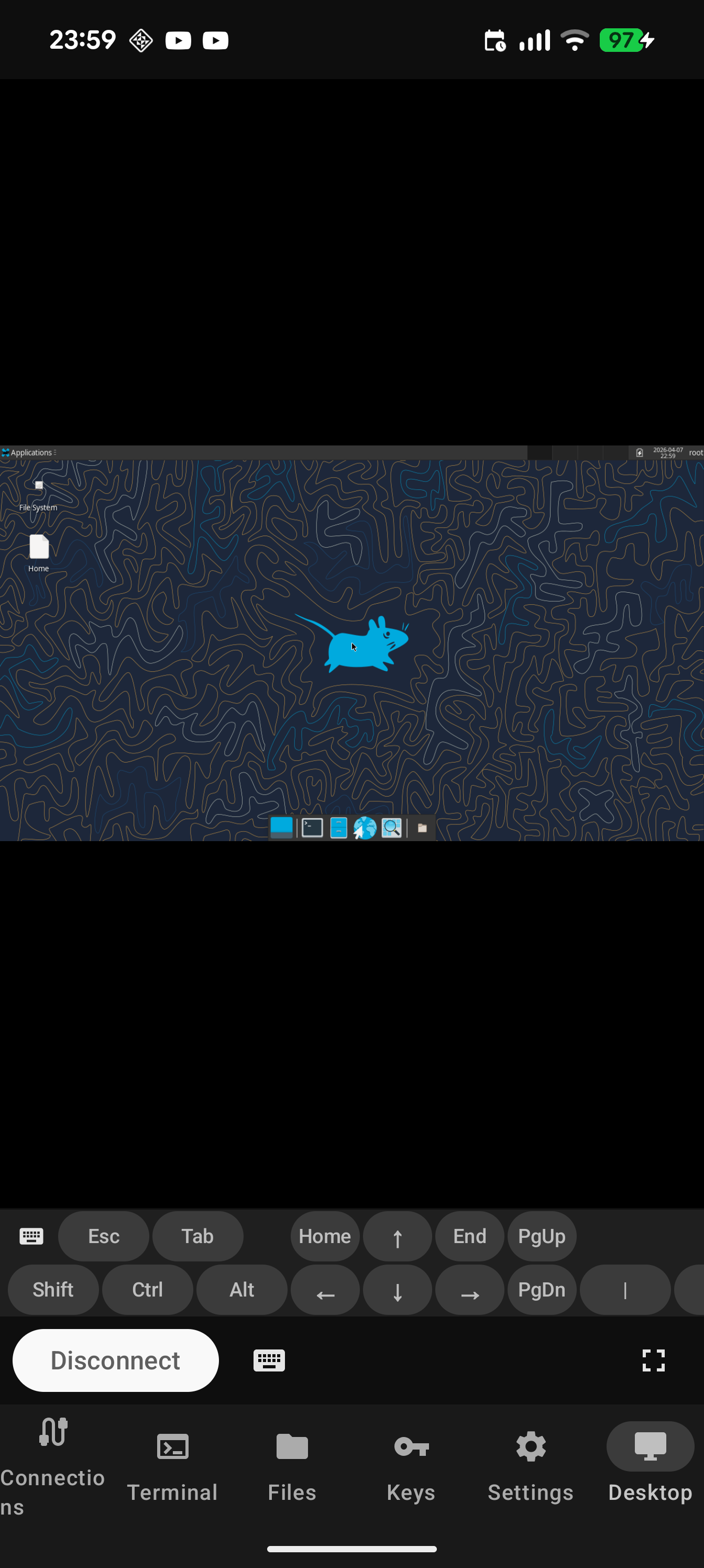 VNC desktop