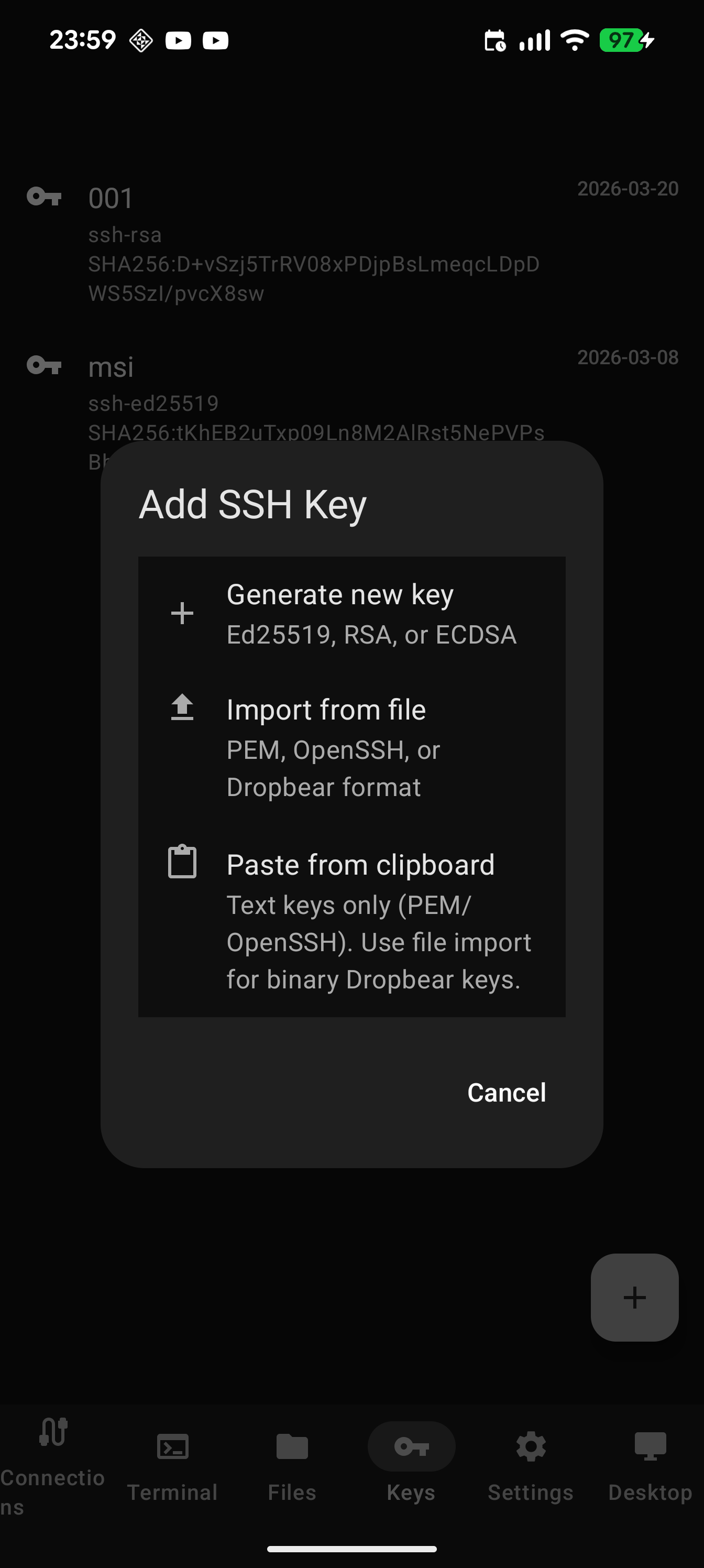 Keys
