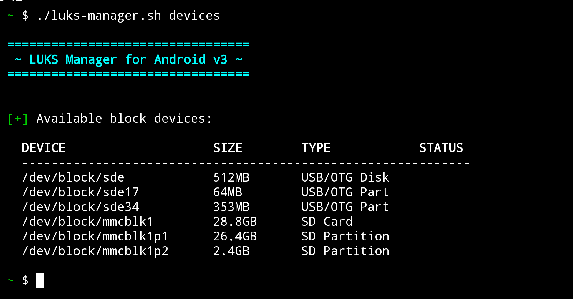 LUKS-Android - LUKS Disk Encryption for Android | XDA Forums