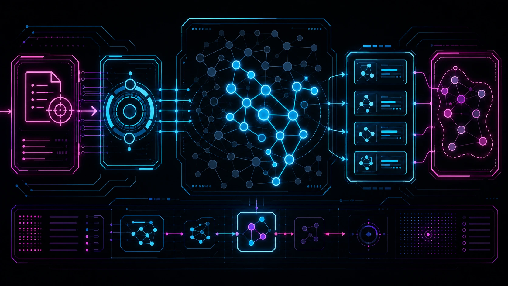 Task seed resolving to a selected dependency subgraph and spillover frontier