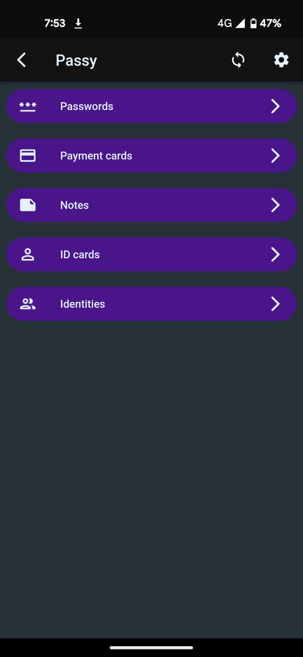Screenshot 2 of Passy — opens full size