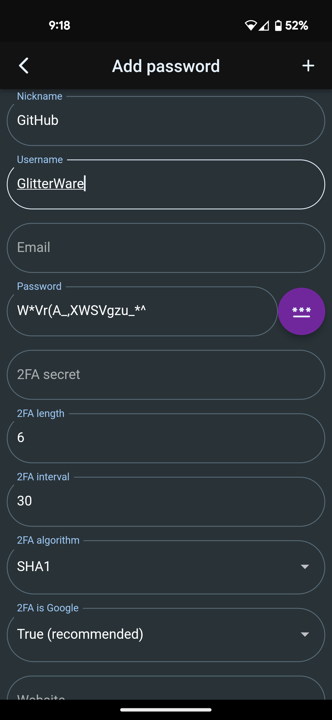 Screenshot 4 of Passy — opens full size