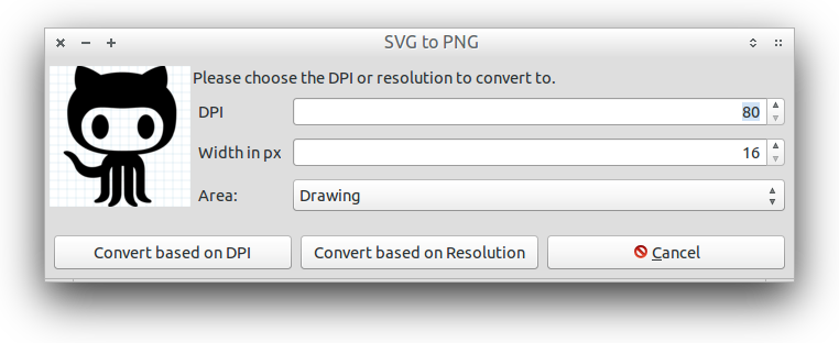 convert png to svg inkscape