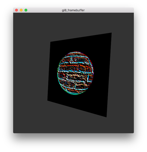 Screenshot of the gl8_framebuffer example