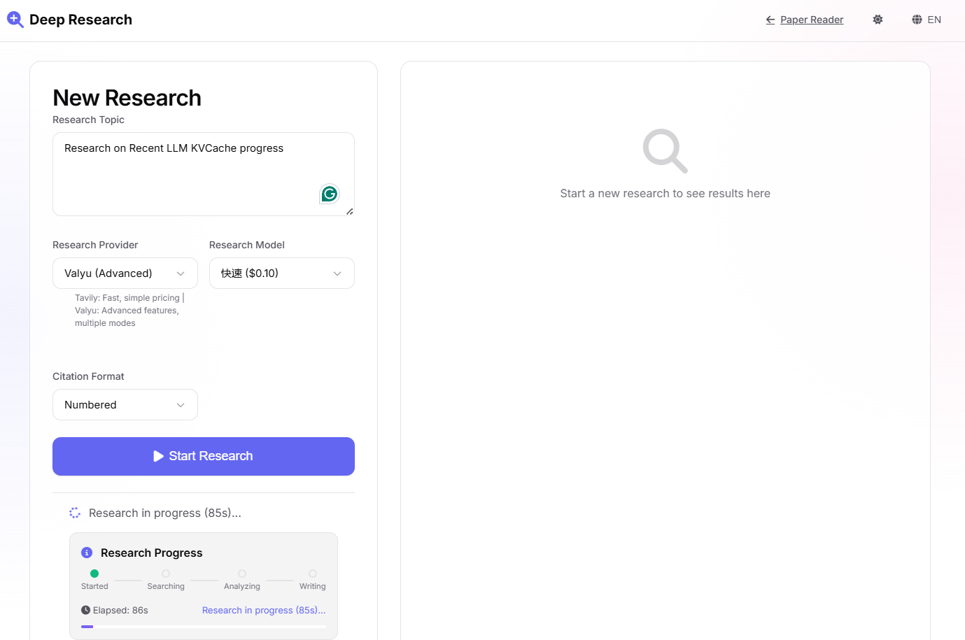 Research Processing