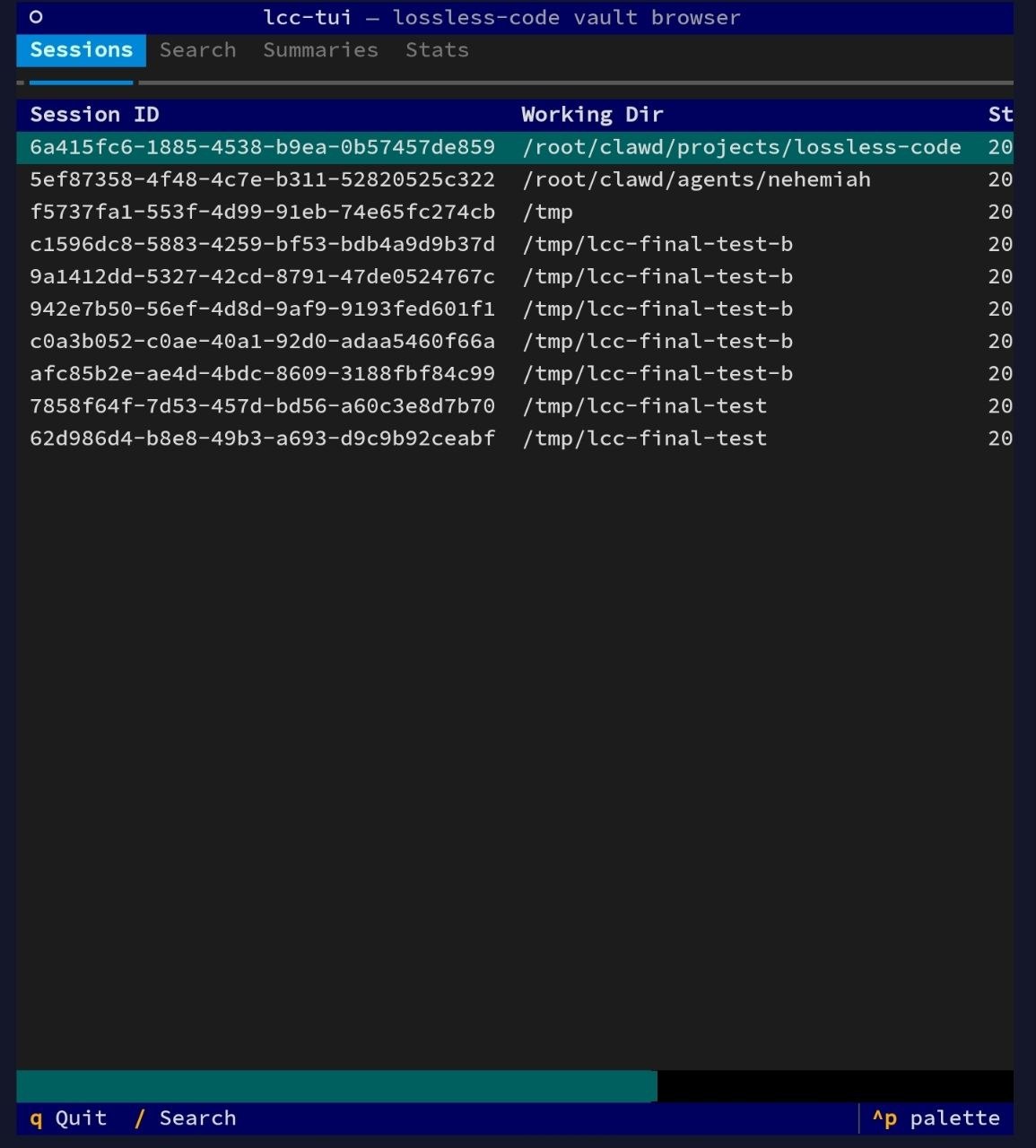 lcc-tui sessions view