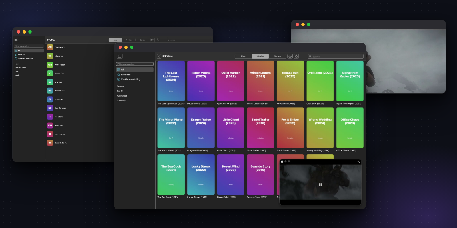 IPTVMac screenshot 1