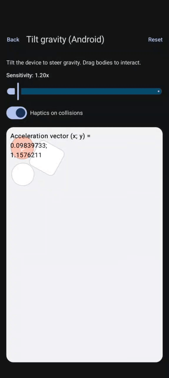 PhysicsBox Demo Android