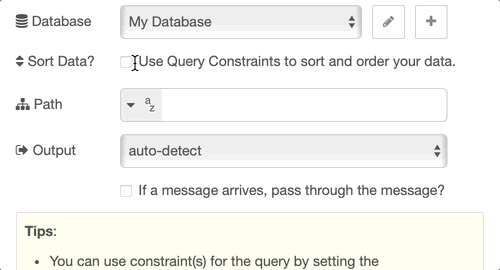 demo query constraints