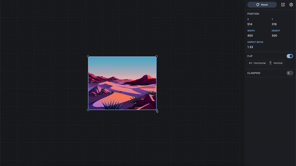 Symmetric Scale Resize Mode