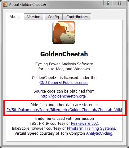 About GoldenCheetah