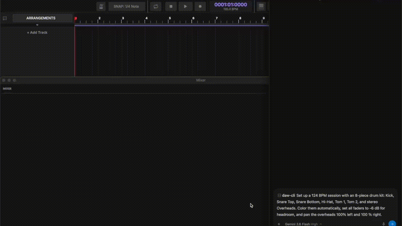 Use Case 2: Multi-Track Session Orchestration & Fader Layout
