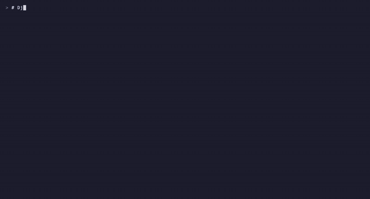 poly formatting and linting Django