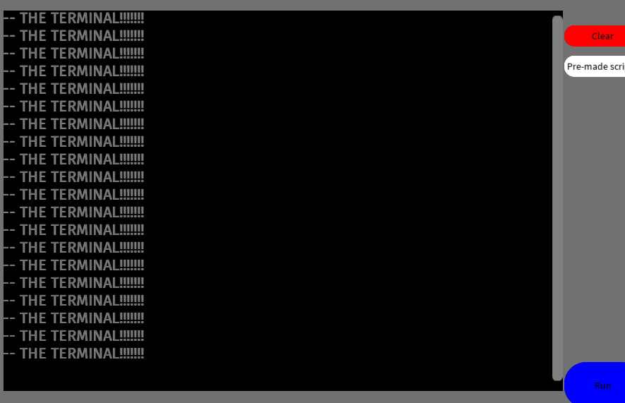 THE TERMINAL!