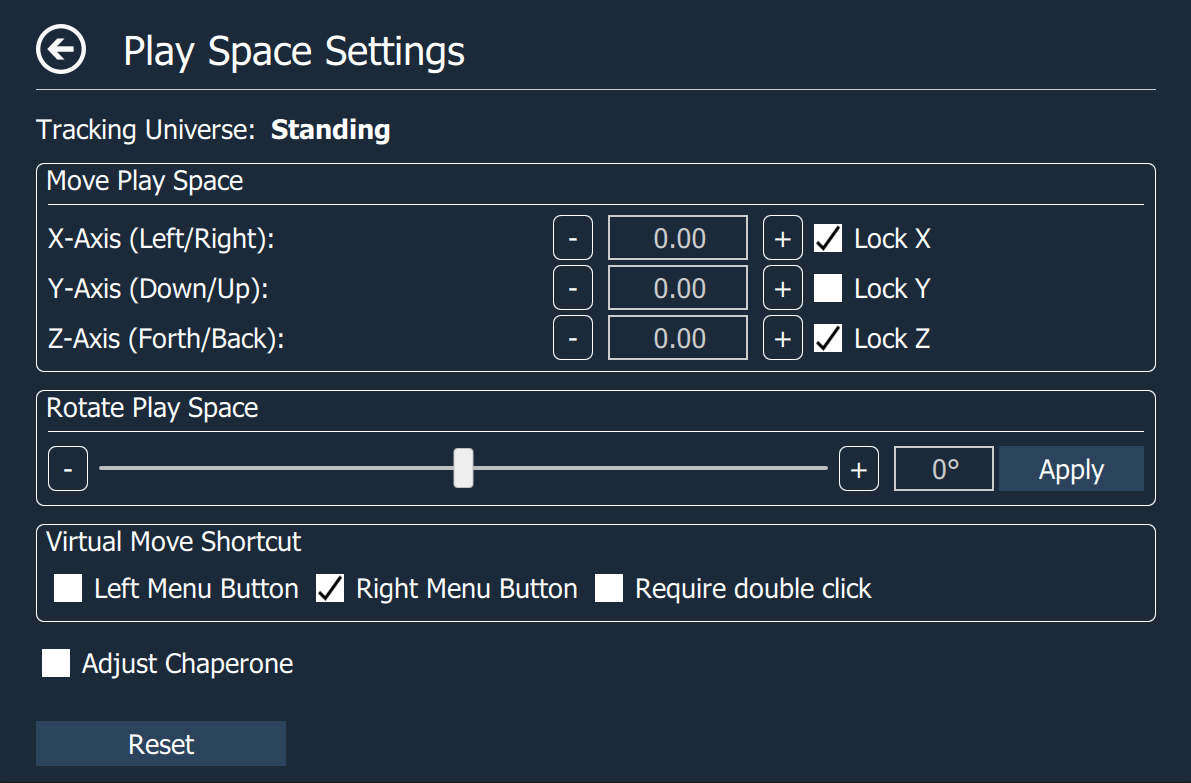 Play Space Page