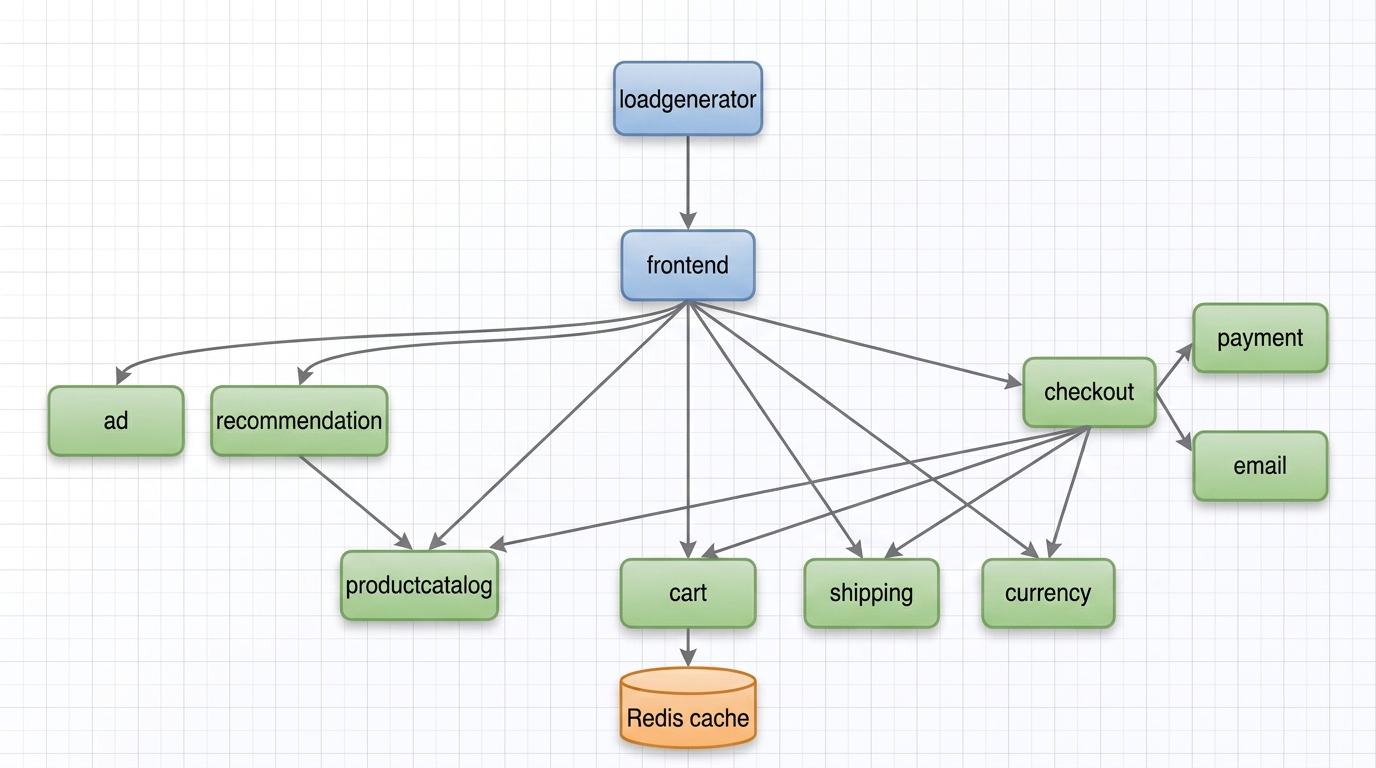 Architecture of microservices