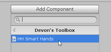 Adding Devon's Toolbox > HH Smart Hands