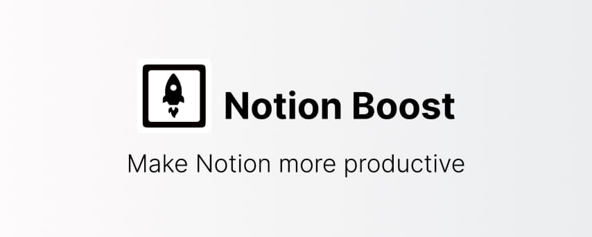 Notion Boost