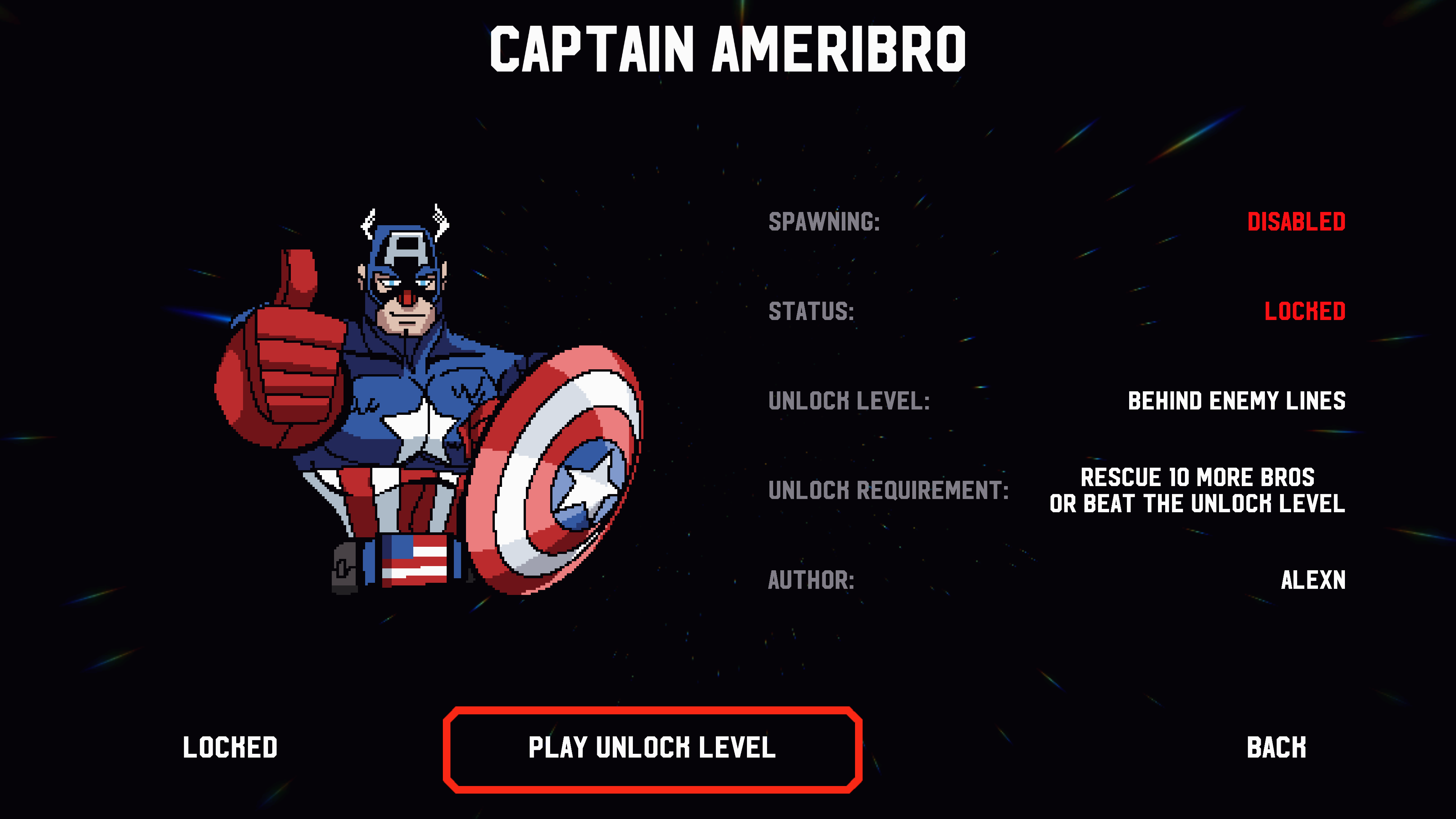 Custom Bro Unlock Level UI