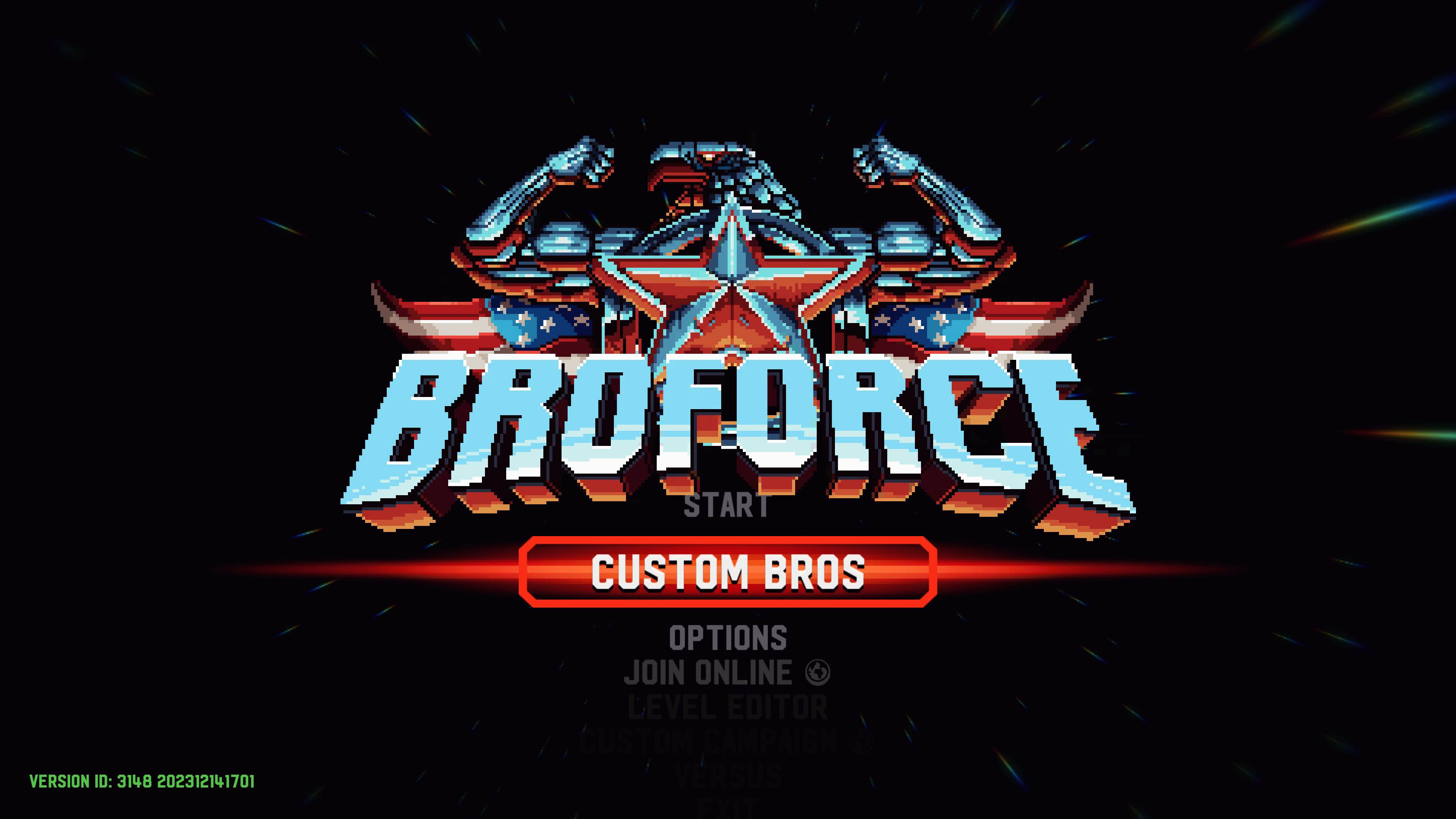 Main Menu Custom Bros UI