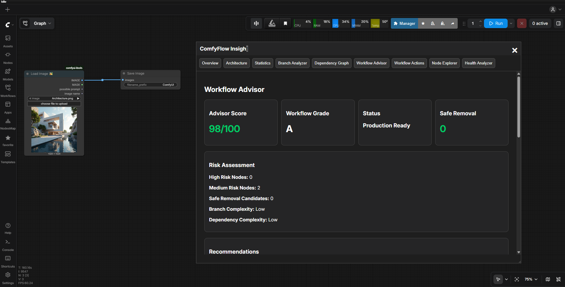 Workflow Advisor Graph