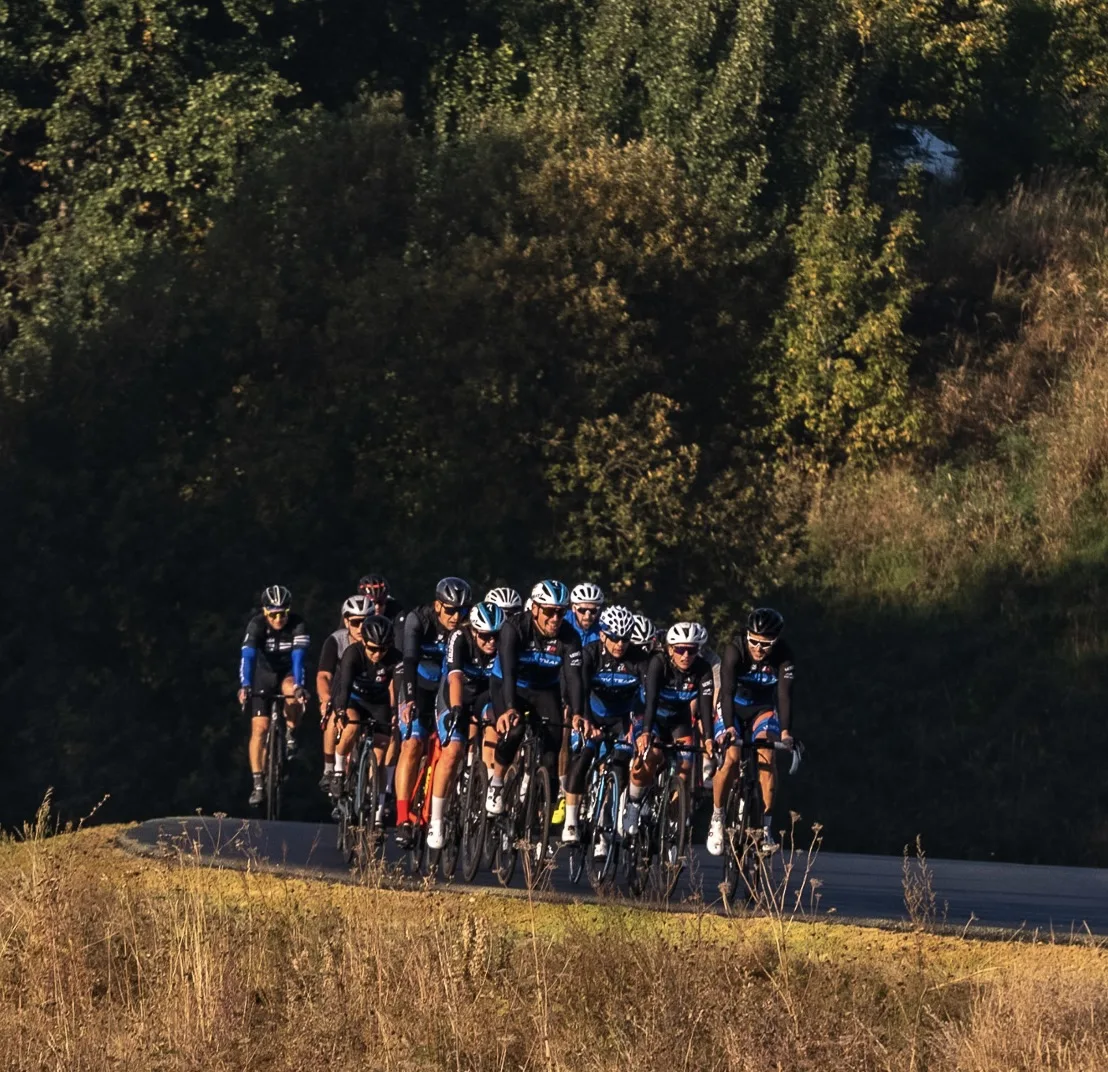 Группа на подмосковном шоссе