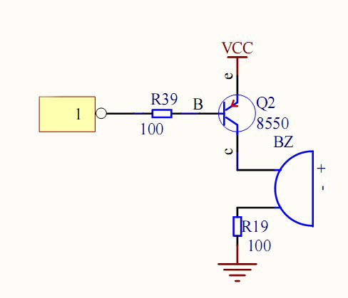 蜂鸣器控制电路