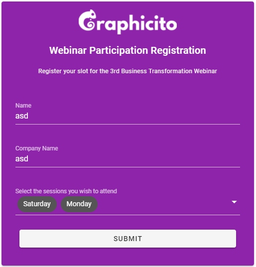 graphicito custom google form