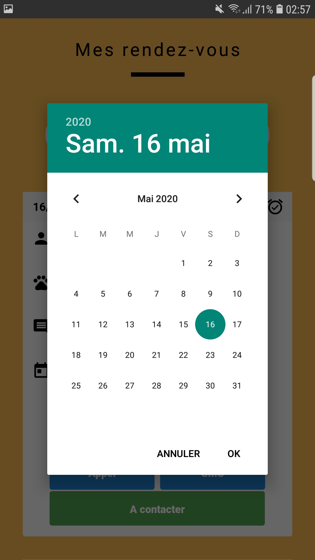 calendar view screenshot