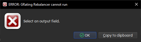 Cannot run error