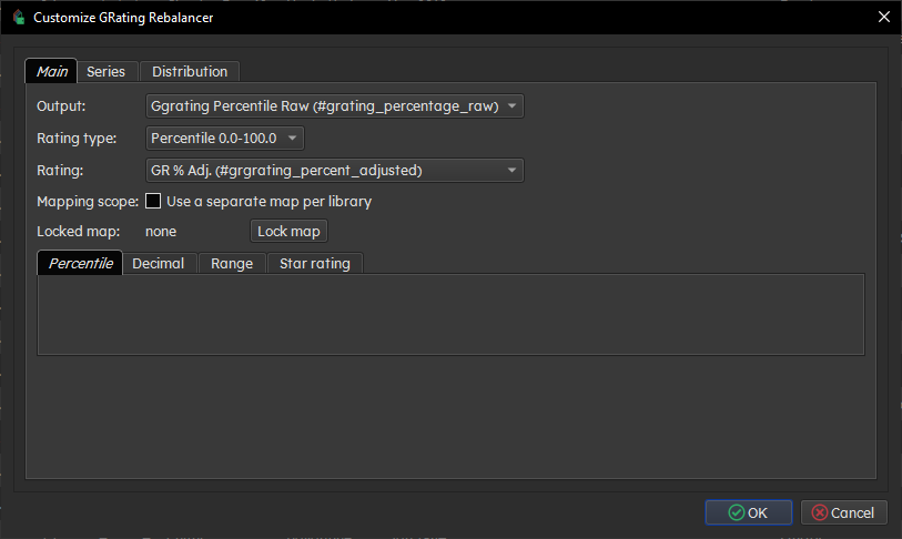 GRating Rebalancer configured before running