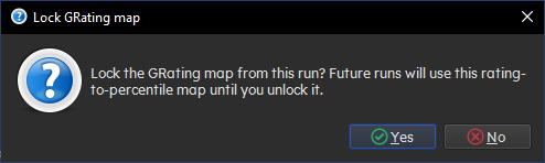 Lock map prompt