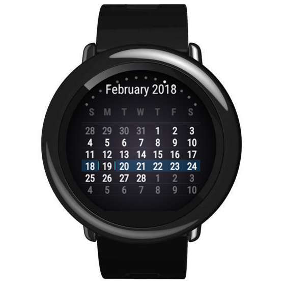 GitHub GreatApo/AmazfitPaceCalendarWidget Calendar Widget for the