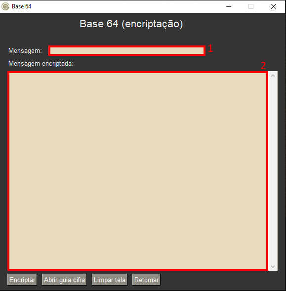 janela da base numérica