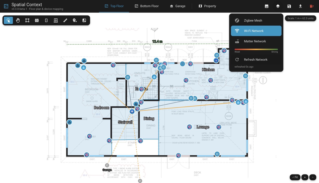 Wi-Fi mesh overlay