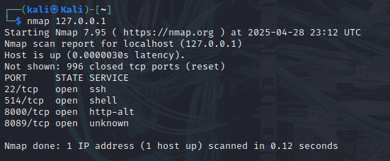 Firewall Setup screenshot 3