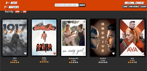 gif of single movie page