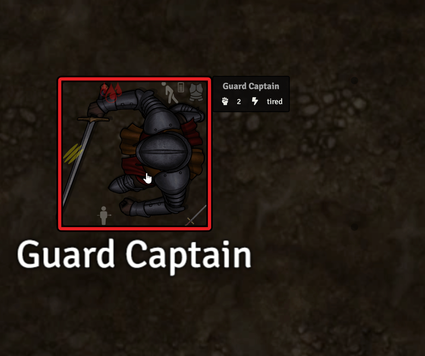 Character Status and Equipped Items Tooltip